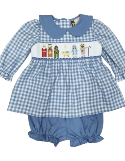 Banana Split Nativity Bloomer Set