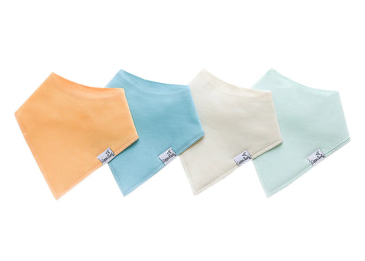 Copper Pearl Bennie Bandana Bib Set (4-Pack)