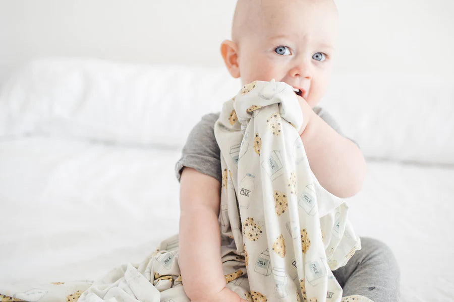 Copper Pearl Chip Knit Blanket Single