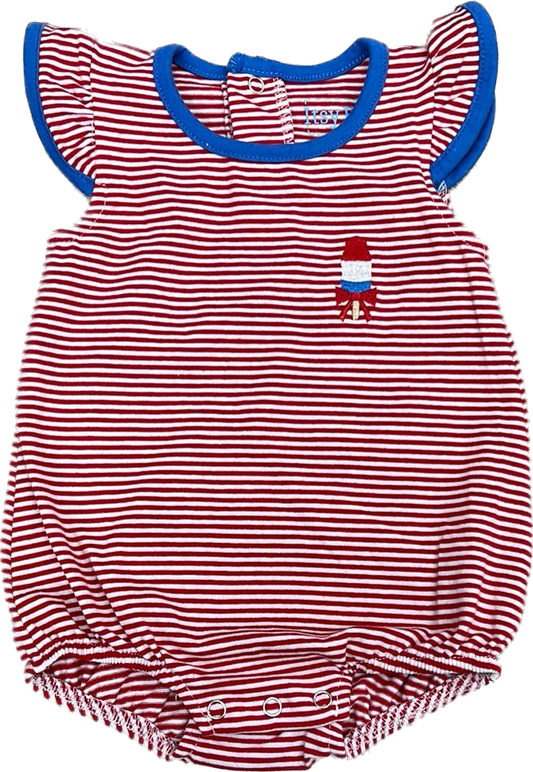 Itsy Bitsy Patriotic Popsicle Flutter Bubble