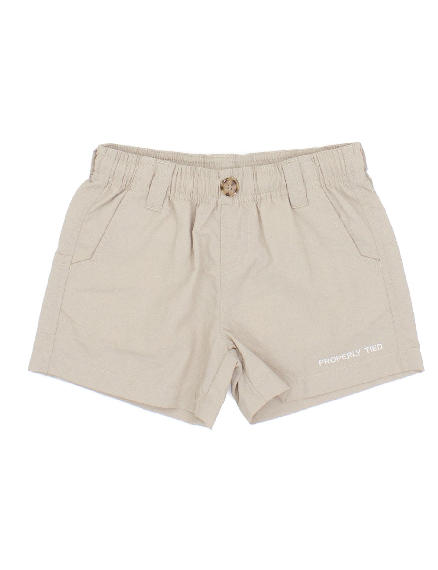 Properly Tied Boys Mallard Short - Khaki