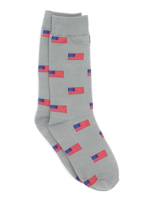 Properly Tied Boys Lucky Duck Sock American Flag