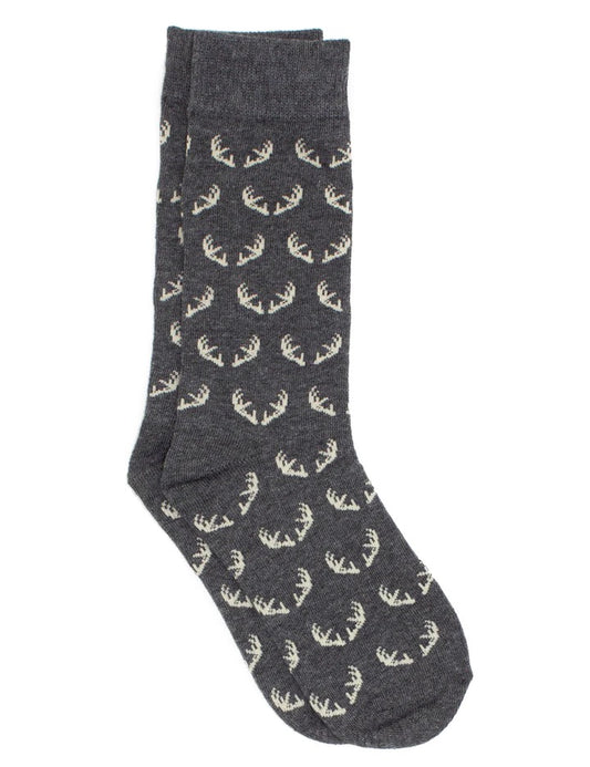 Properly Tied Luck Duck Socks Antlers