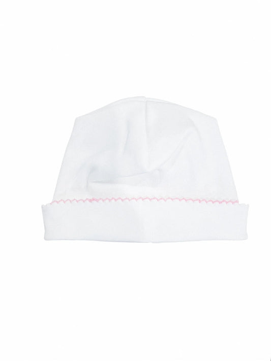 Southern Proper Picot Trimmed Hat - Pink