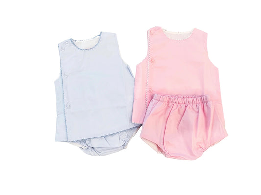 Southern Proper Blanks 2 piece Diaper Set