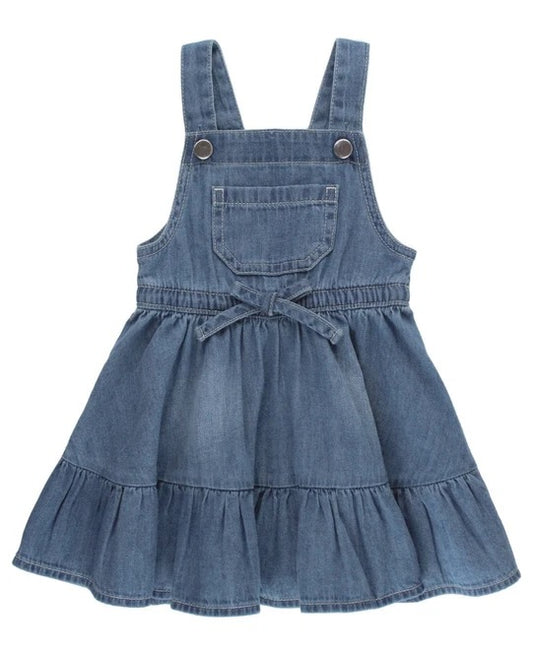 Ruffle Butts Overall Jumper Dress