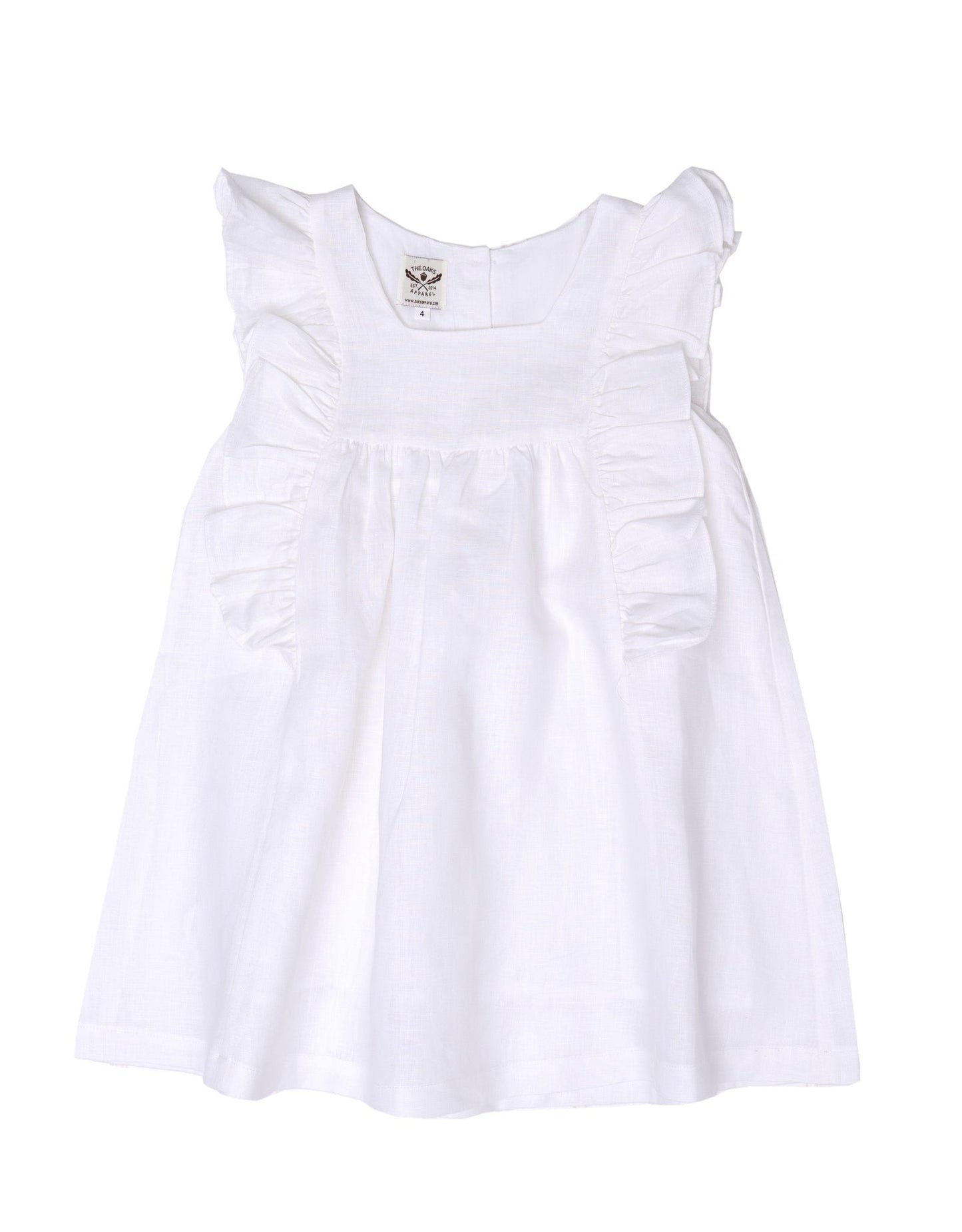 The Oaks Apparel Company Frances White Dress