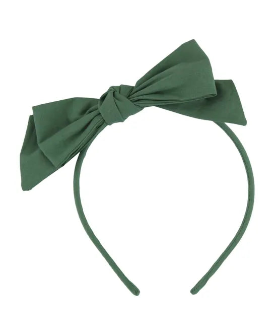 Ruffle Butts Skinny Big Bow Headband