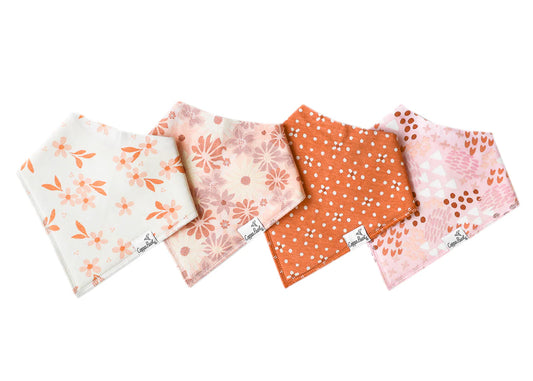 Copper Pearl RUE Bandana Bib Set (4-Pack)