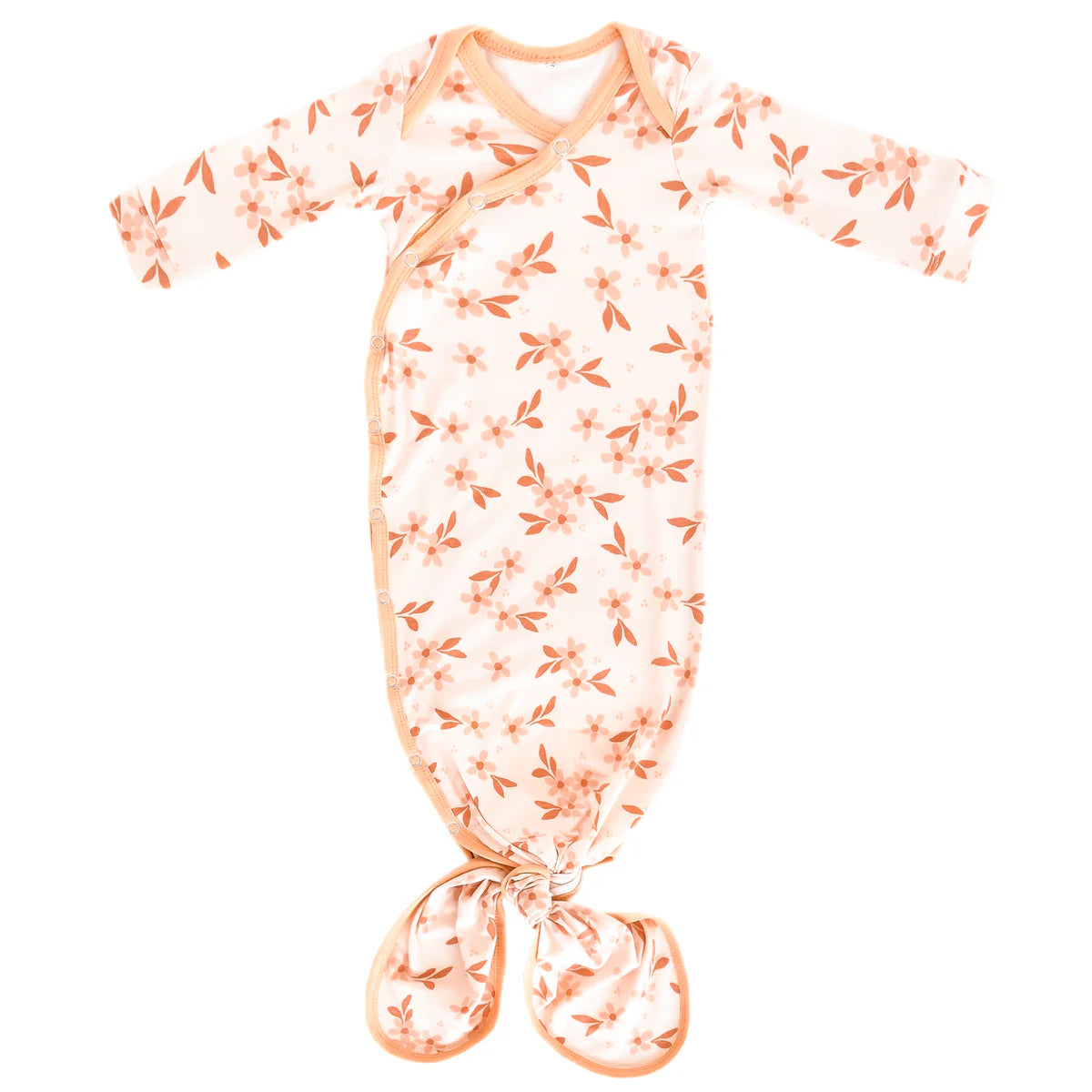 Copper Pearl RUE Newborn Knotted Gown