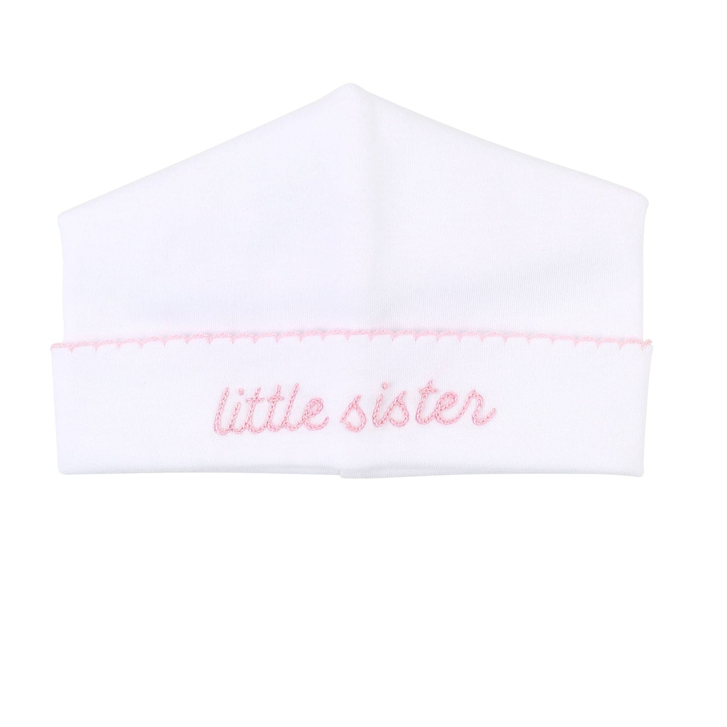 Magnolia Baby Little Sister Embroidered Hat