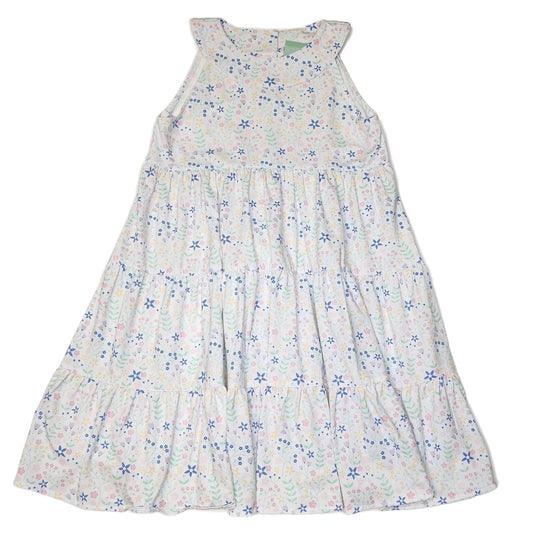 Sage and Lilly Spring Flowers Tiered Dress