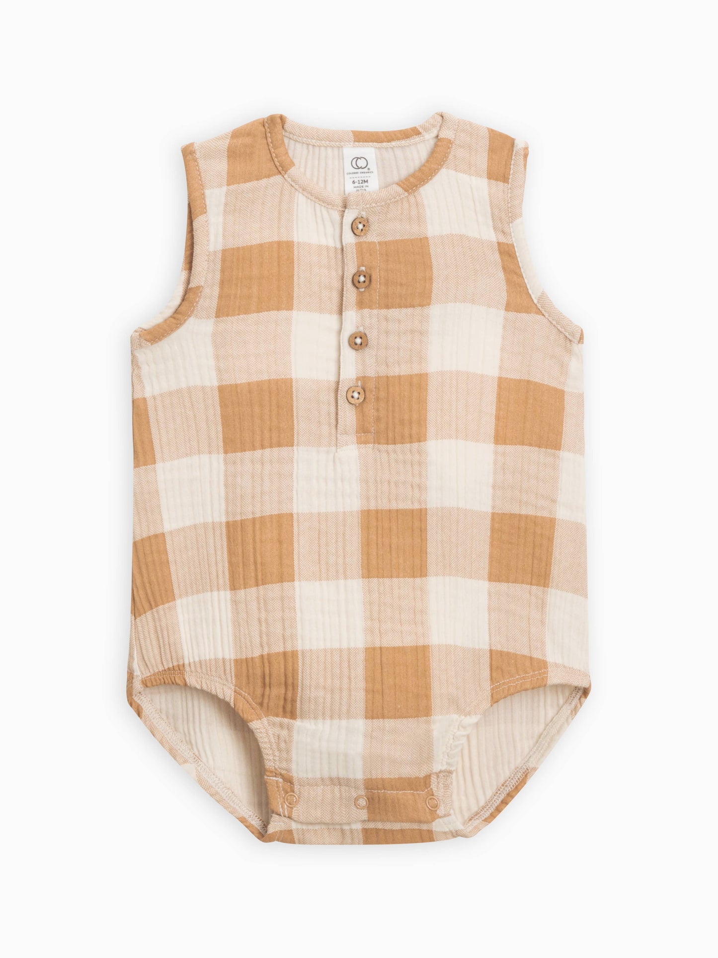 Colored Organics Bowie Muslin Onesie