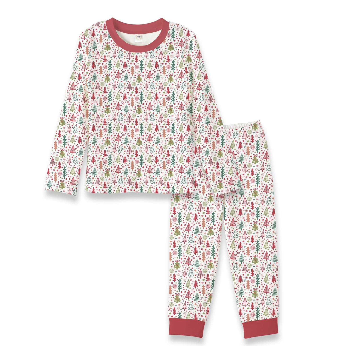 Cozy Christmas Kids Pajamas - Bamboo Cotton