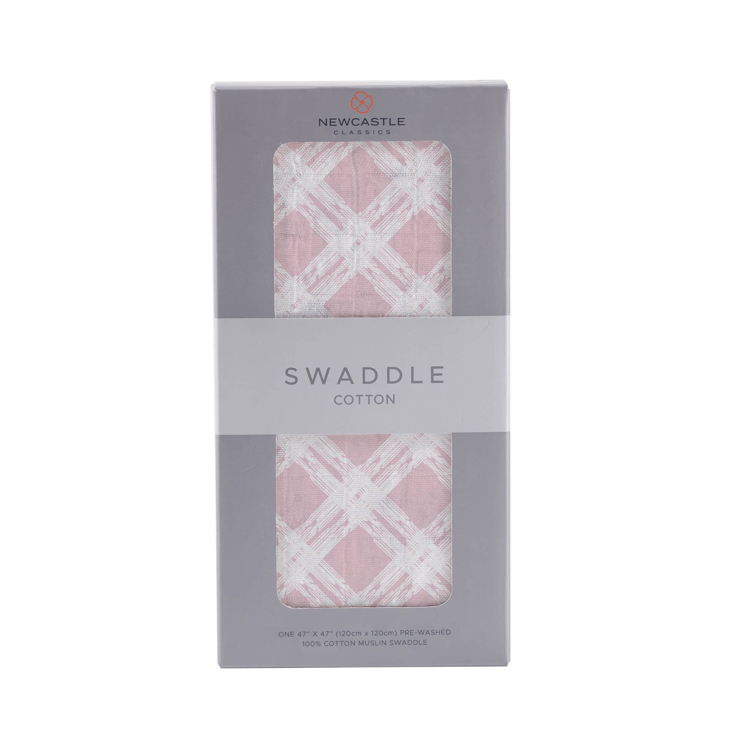 Primrose Pink Plaid Swaddle