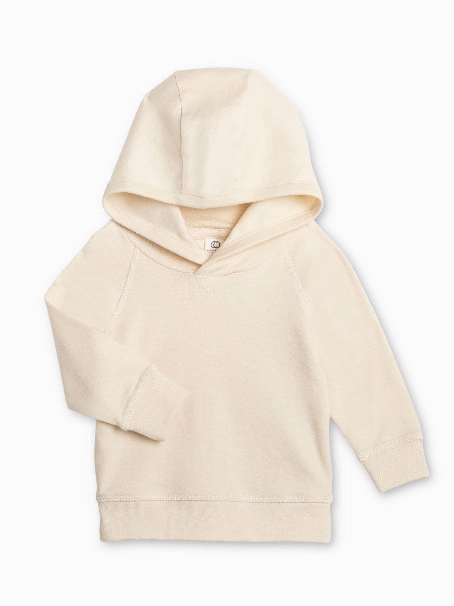 Colored Organics Madison Hooded Pullover - Natural