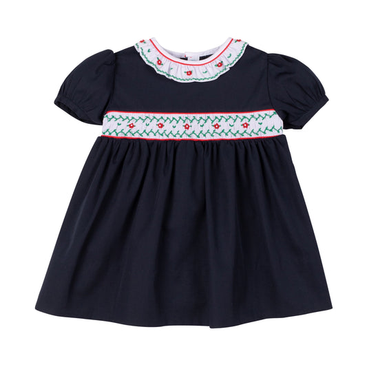 Feltman Brothers Navy Smocked Dress