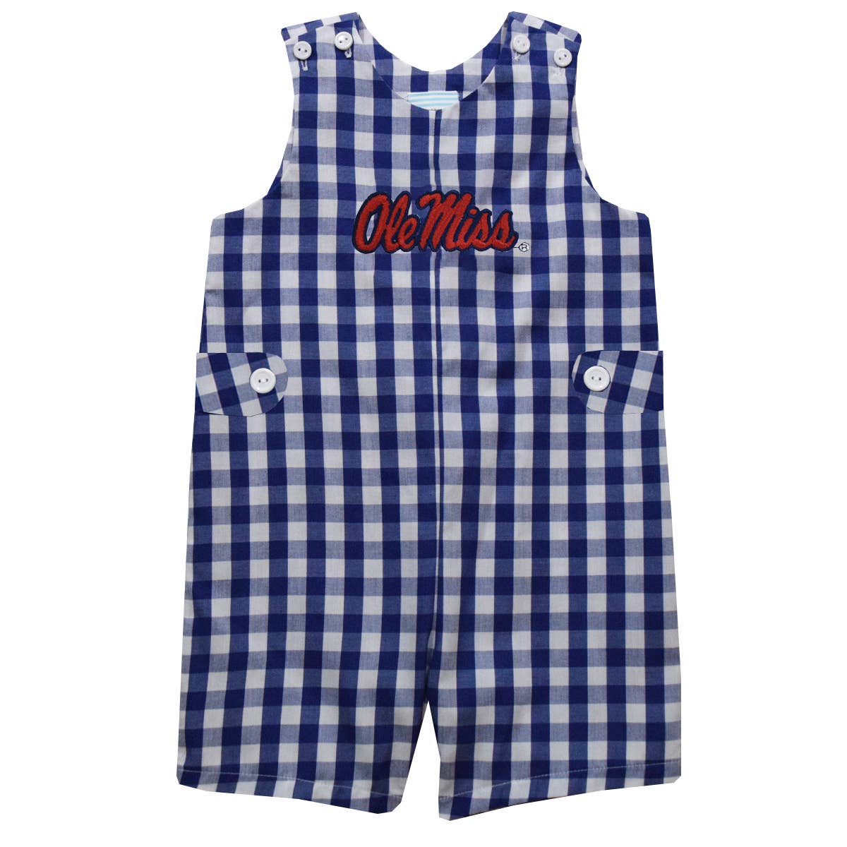 Ole Miss Rebels Embroidered Navy Jon Jon