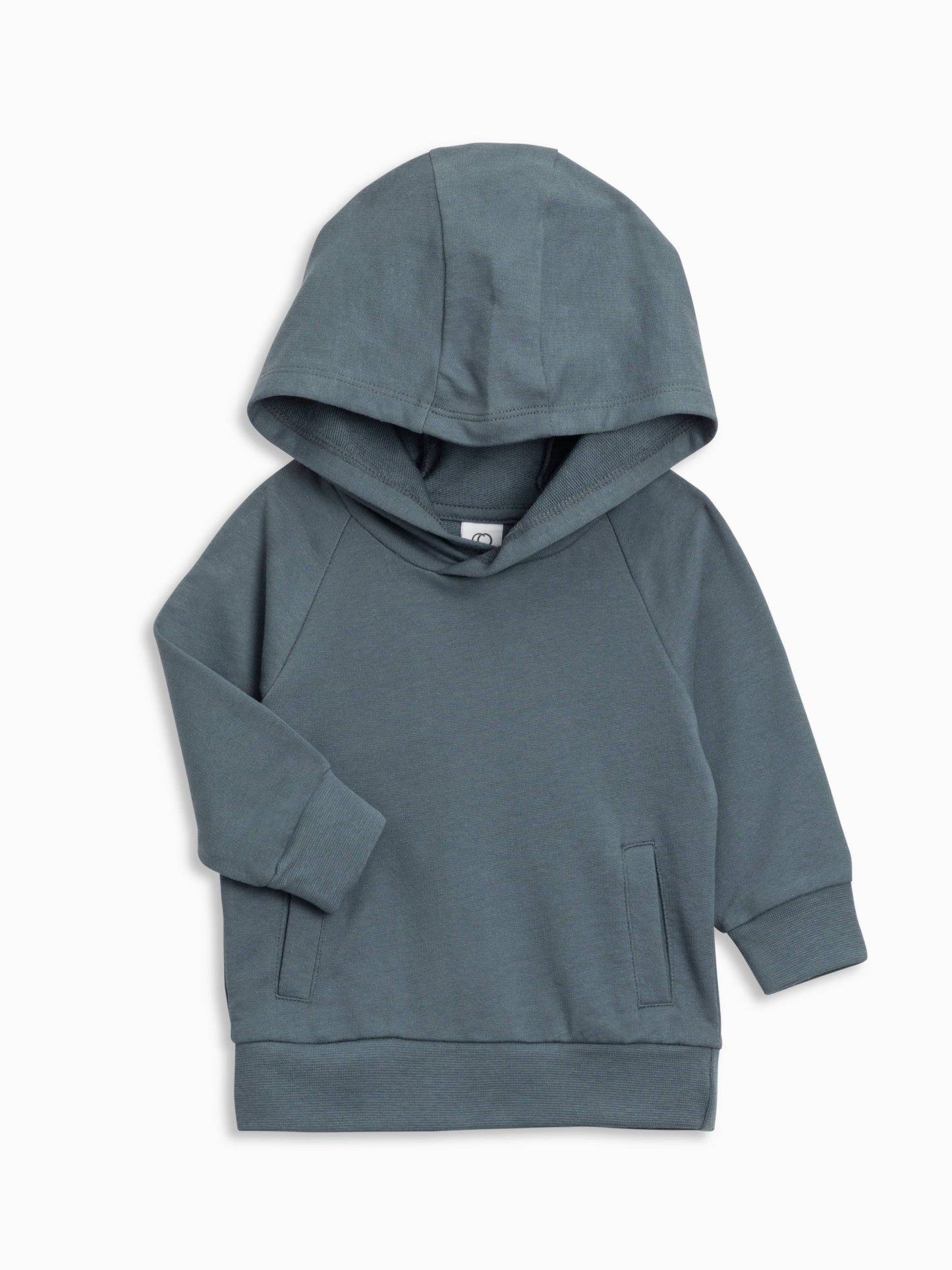 Colored Organics Ashland French Terry Hooded Pullover - Harbor