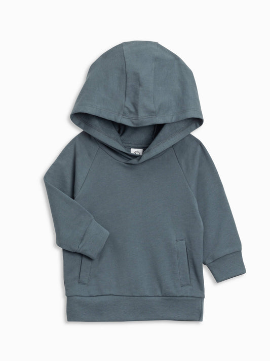 Colored Organics Ashland French Terry Hooded Pullover - Harbor