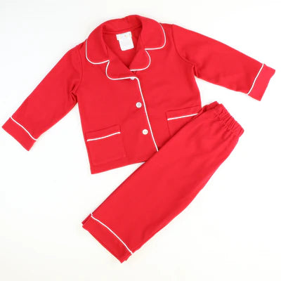 Banana Split Classic Red Pajama Set