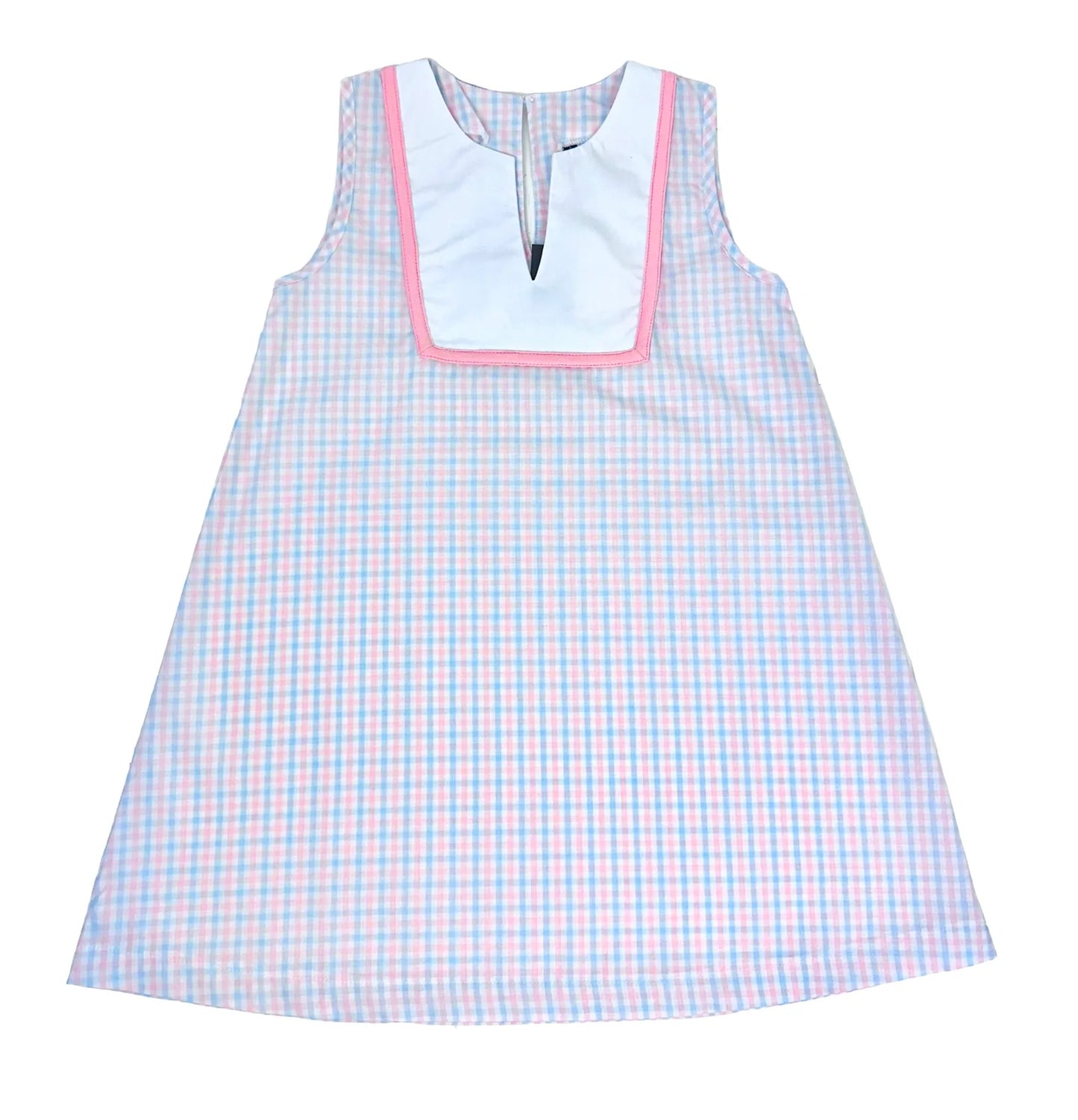 Banana Split Easter Gingham Shift Dress