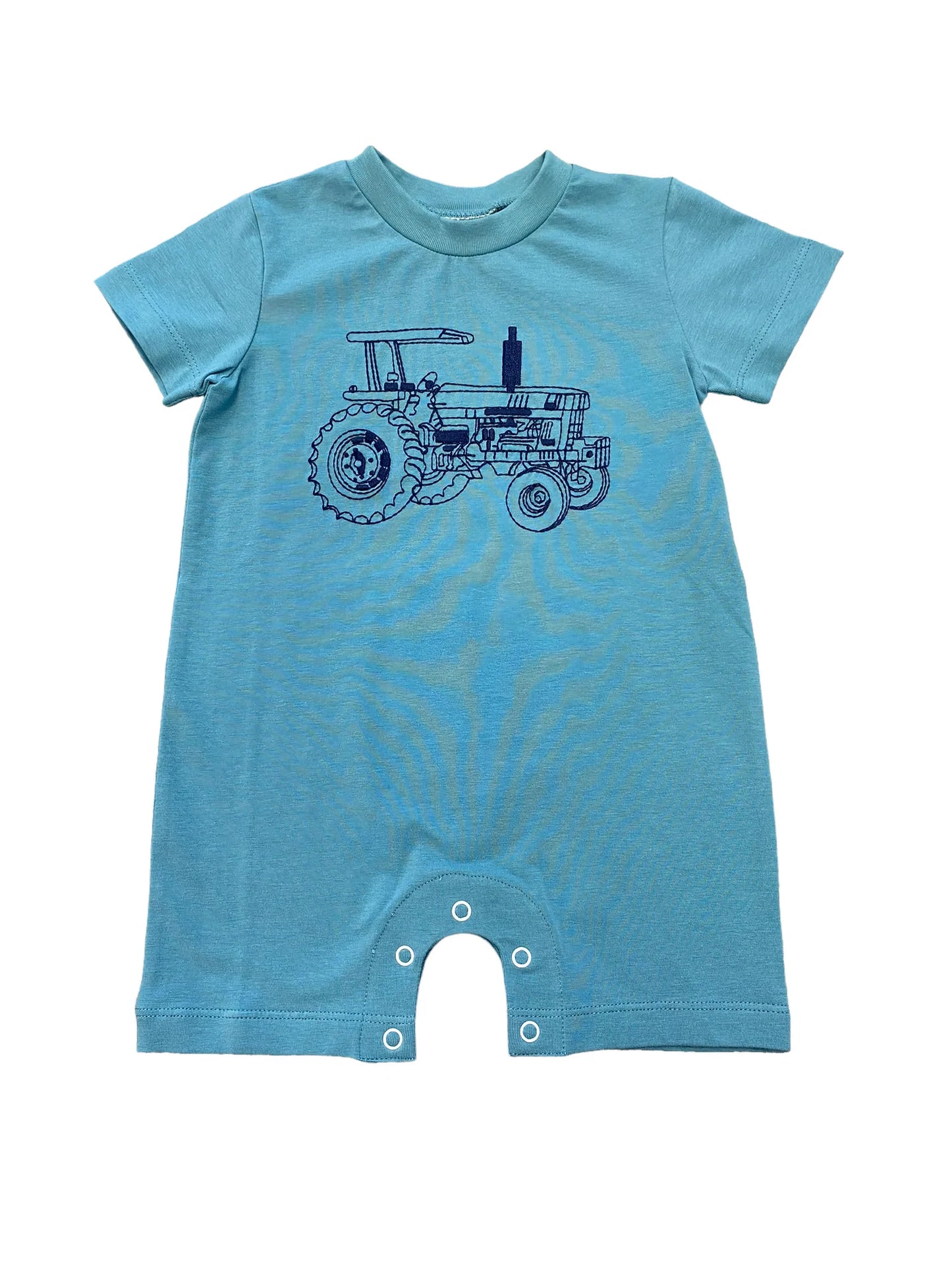 Banana Split Tractor Boys Romper