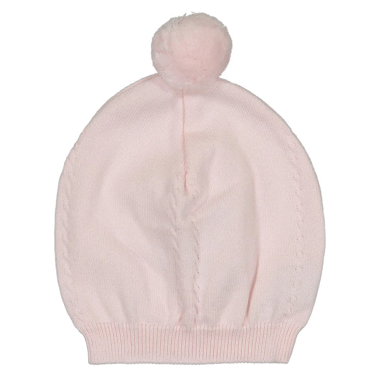 Feltman Brothers Pom Pom Cable Knit Hat