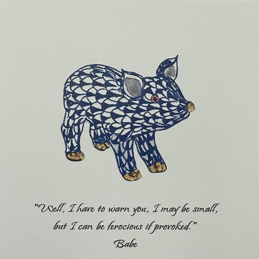 Provoked Pig- Lisa Patti Prints