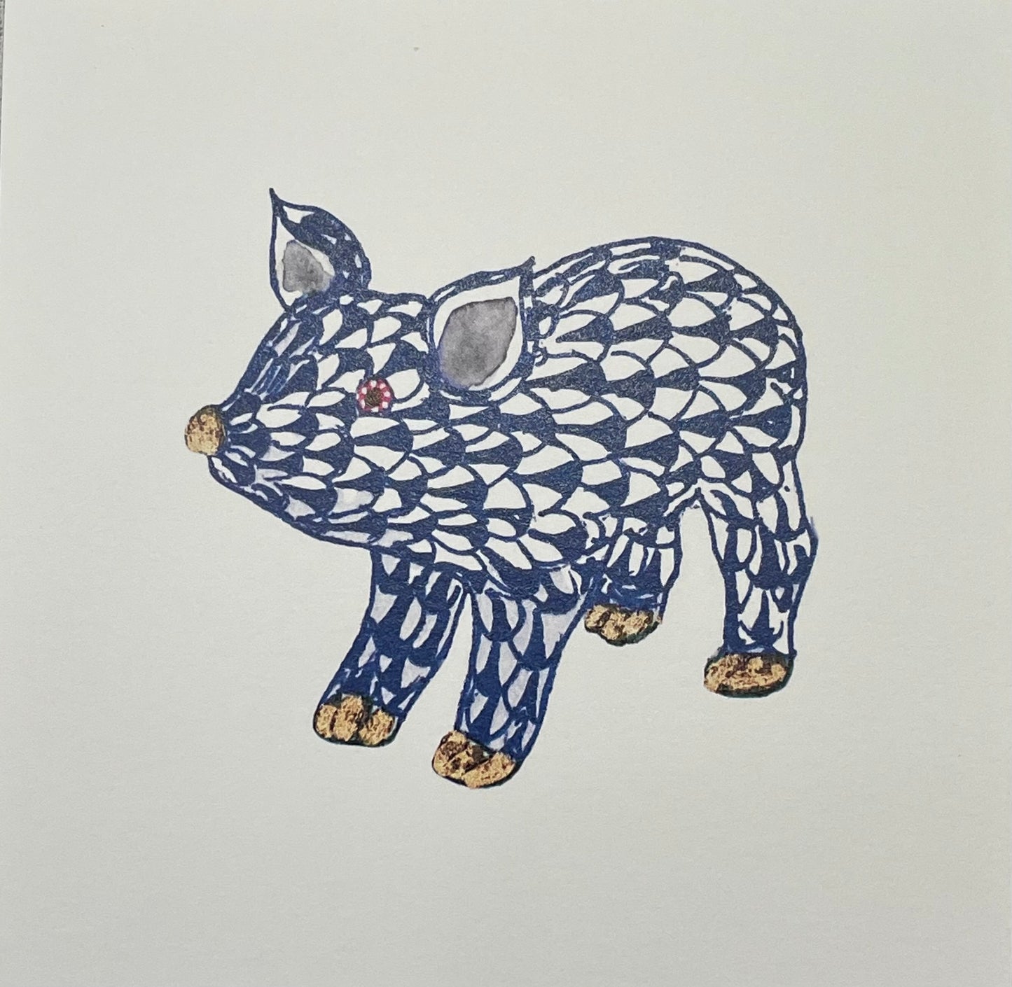 Pig- Lisa Patti Prints