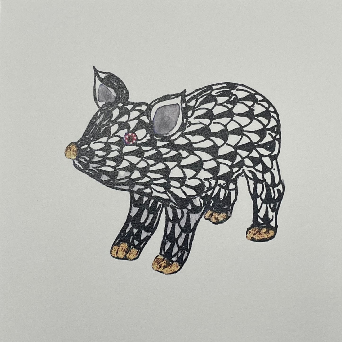 Pig- Lisa Patti Prints