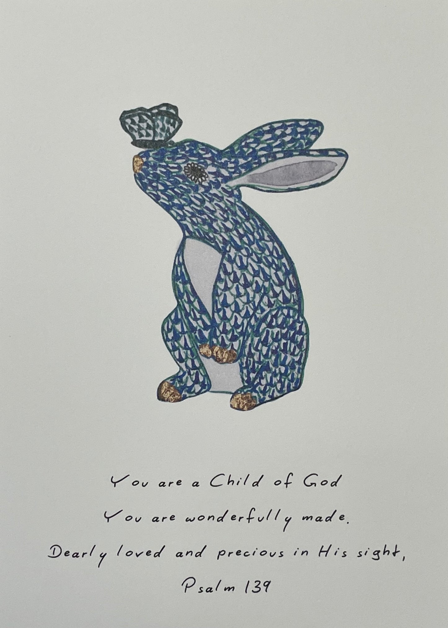 Child of God Rabbit- Lisa Patti Prints