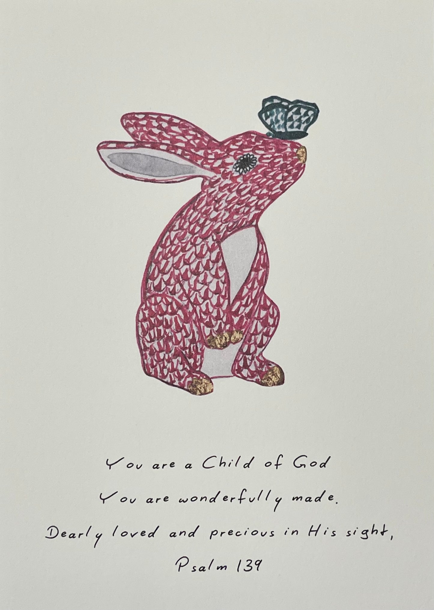 Child of God Rabbit- Lisa Patti Prints