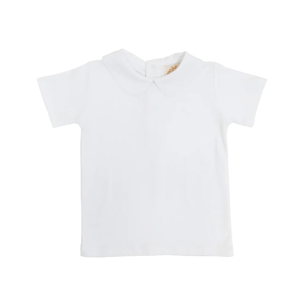 Boys Peter Pan Collar, short sleeve shirt