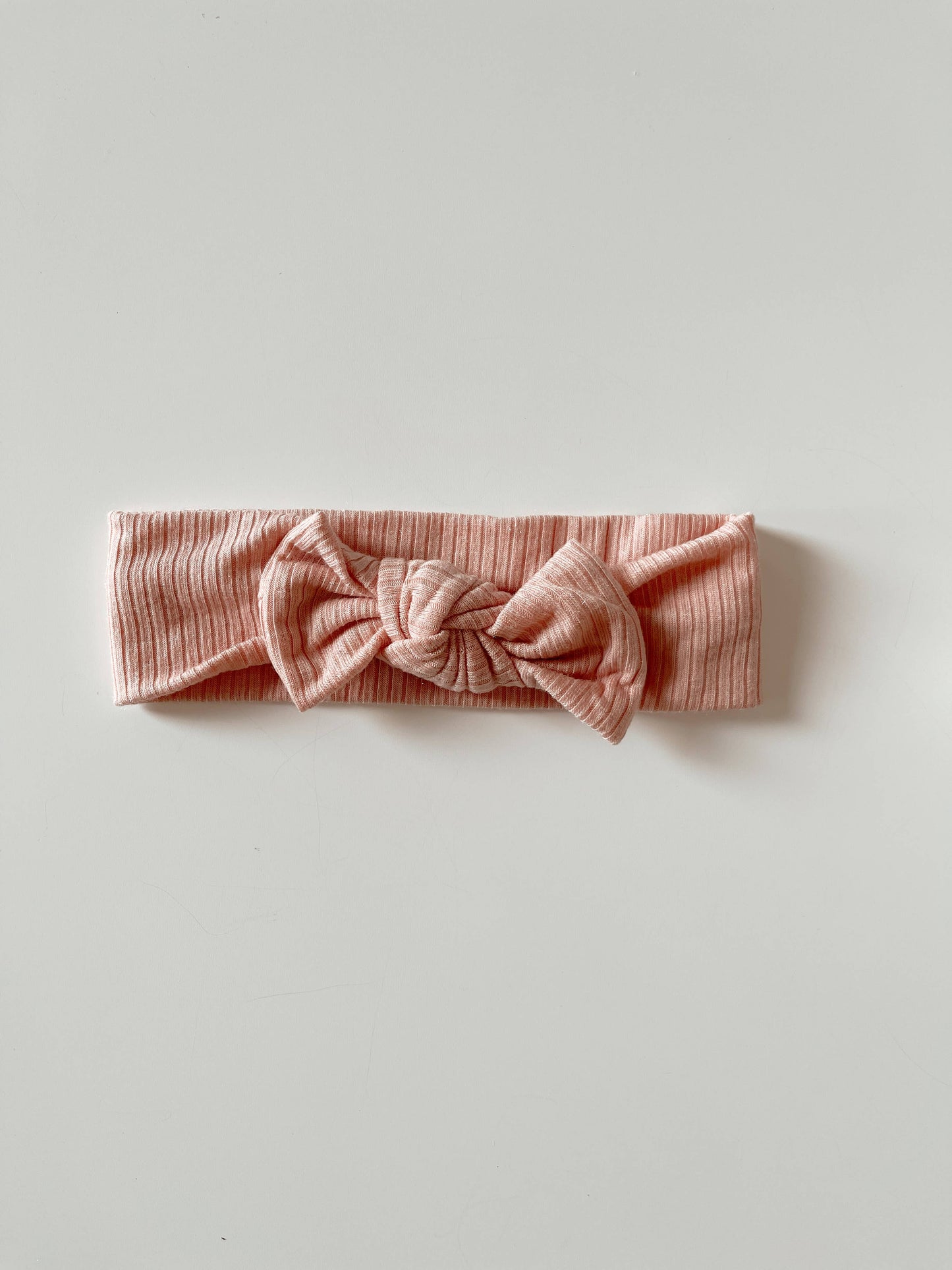 Ribbed Headband | Blush